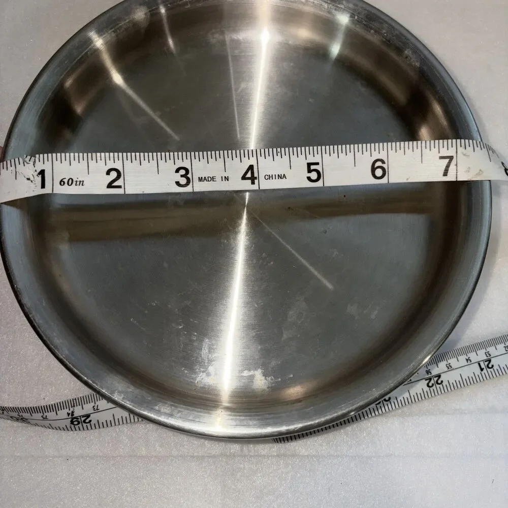 Townecraft Chefs Ware Stainless Steel Replacement Lid 7.25